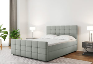 Expedo Čalúnená posteľ boxspring MARENA + topper