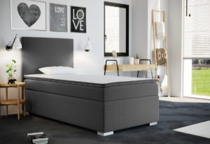 Expedo Čalúnená posteľ boxspring RENATA + topper