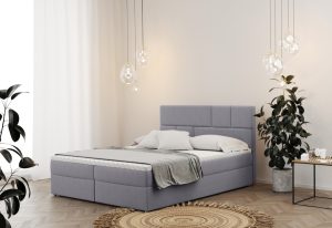 Expedo Čalúnená posteľ boxspring KELYS + topper