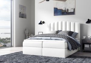 Expedo Čalúnená posteľ boxspring LINDE + topper