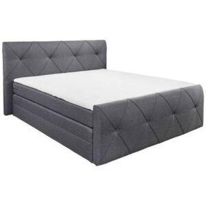 Boxspring Posteľ Calgary Antracit 180×200 Cm